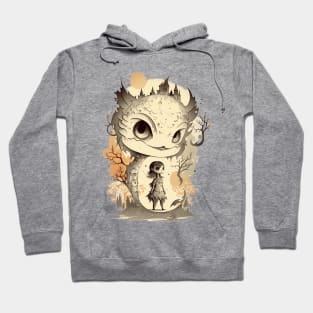 Mystical fantasy character. Hoodie